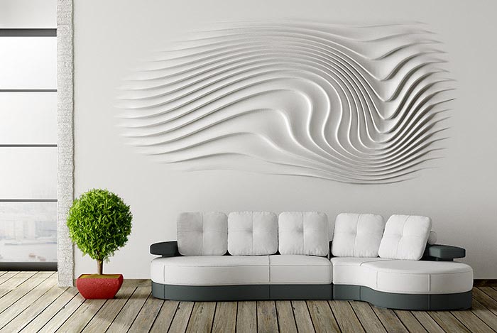 Abstract 3d wall Art 3d canvas wall art Wood texture canvas print 3d wall decor Glossy Black Lattice wood wall art Luxury wall decal df132